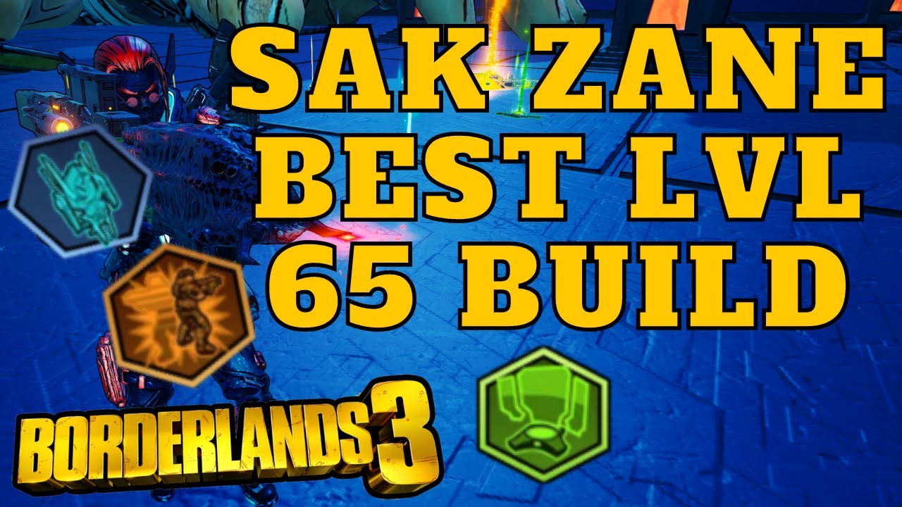 *BEST* LVL 65 SAK ZANE BUILD BORDERLANDS 3 *USE ALL ACTION SKILLS AND ANOINTMENTS*