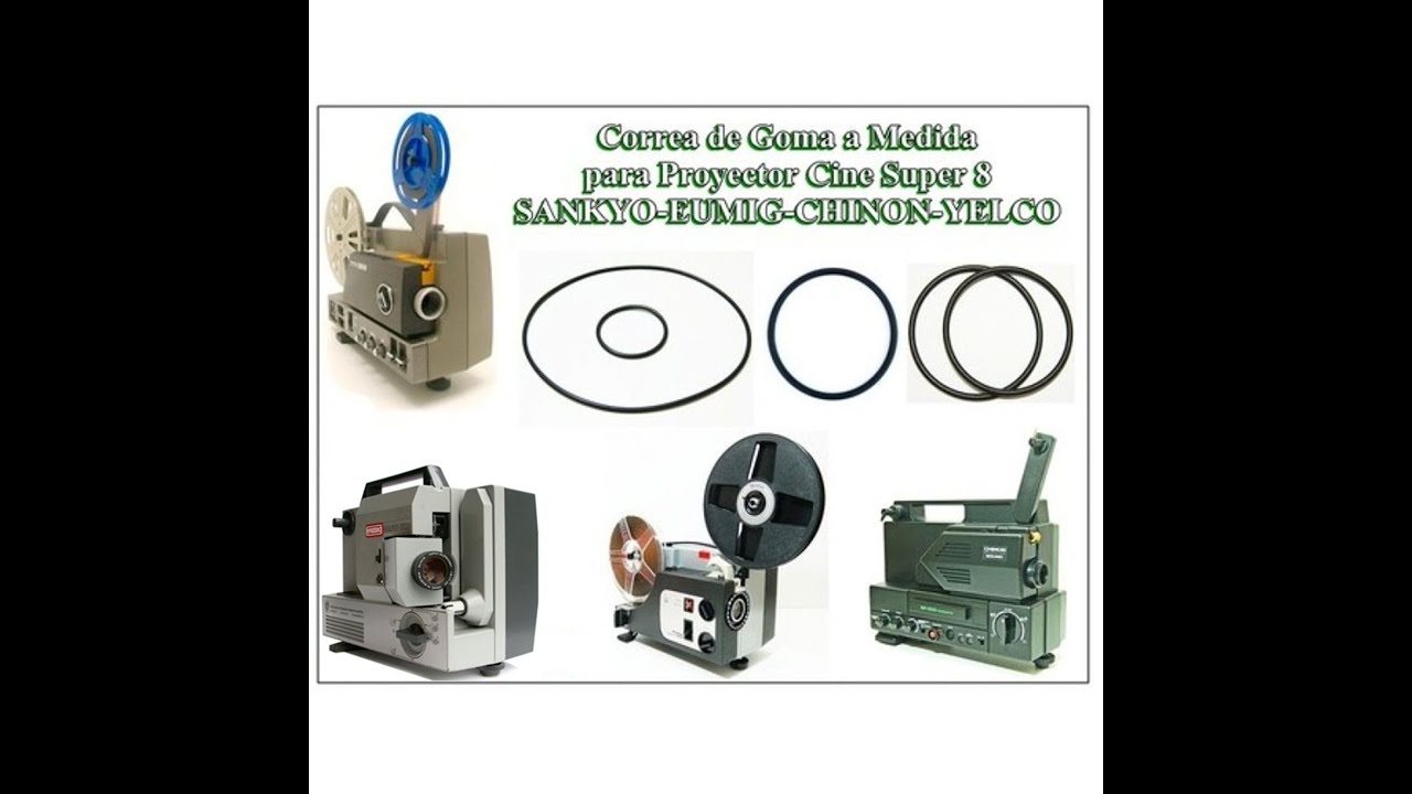 Correas para proyectores de super 8 - Drive Belt Super 8 Film Projector