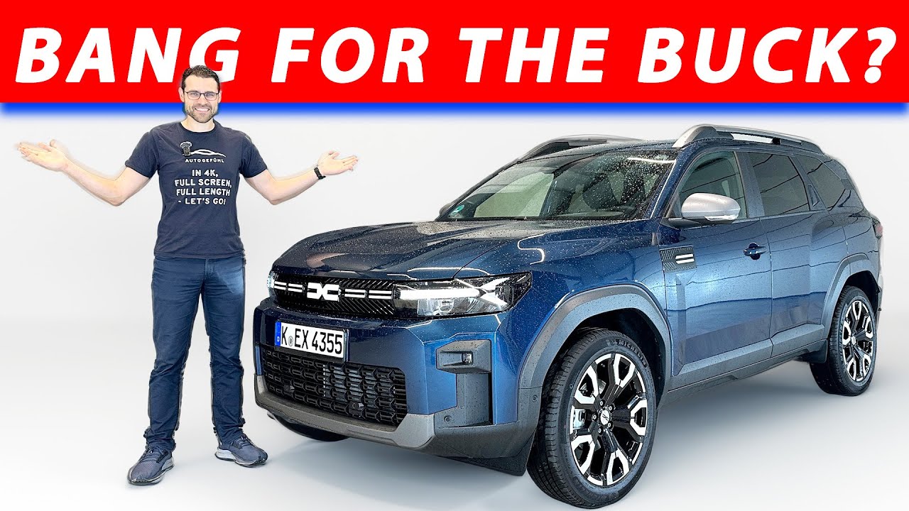 Is this 24.000 € Dacia Bigster SUV the bigger, but better Duster? DRIVING REVIEW