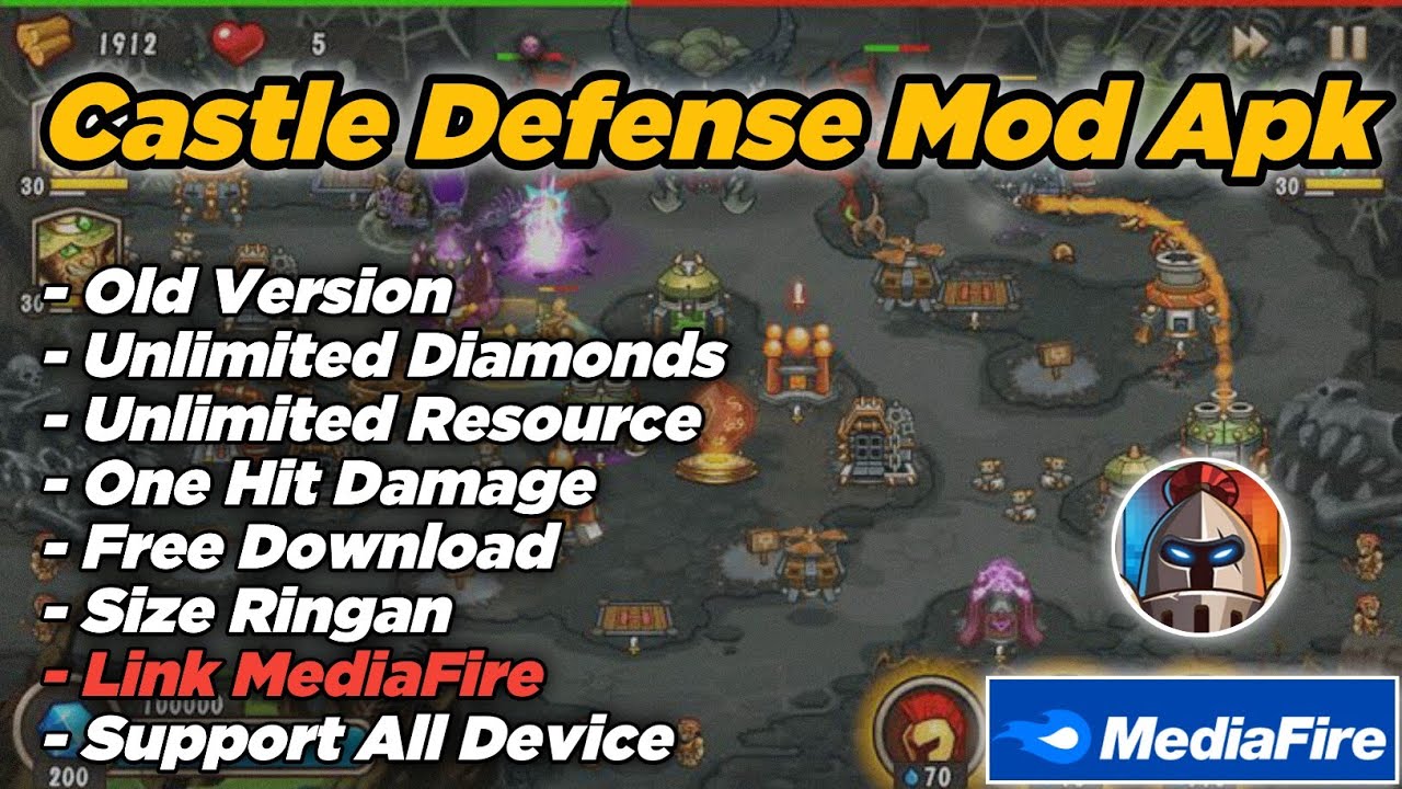 Castle Defense Mod Apk Old Version - Game Nostalgia Free Download 2024