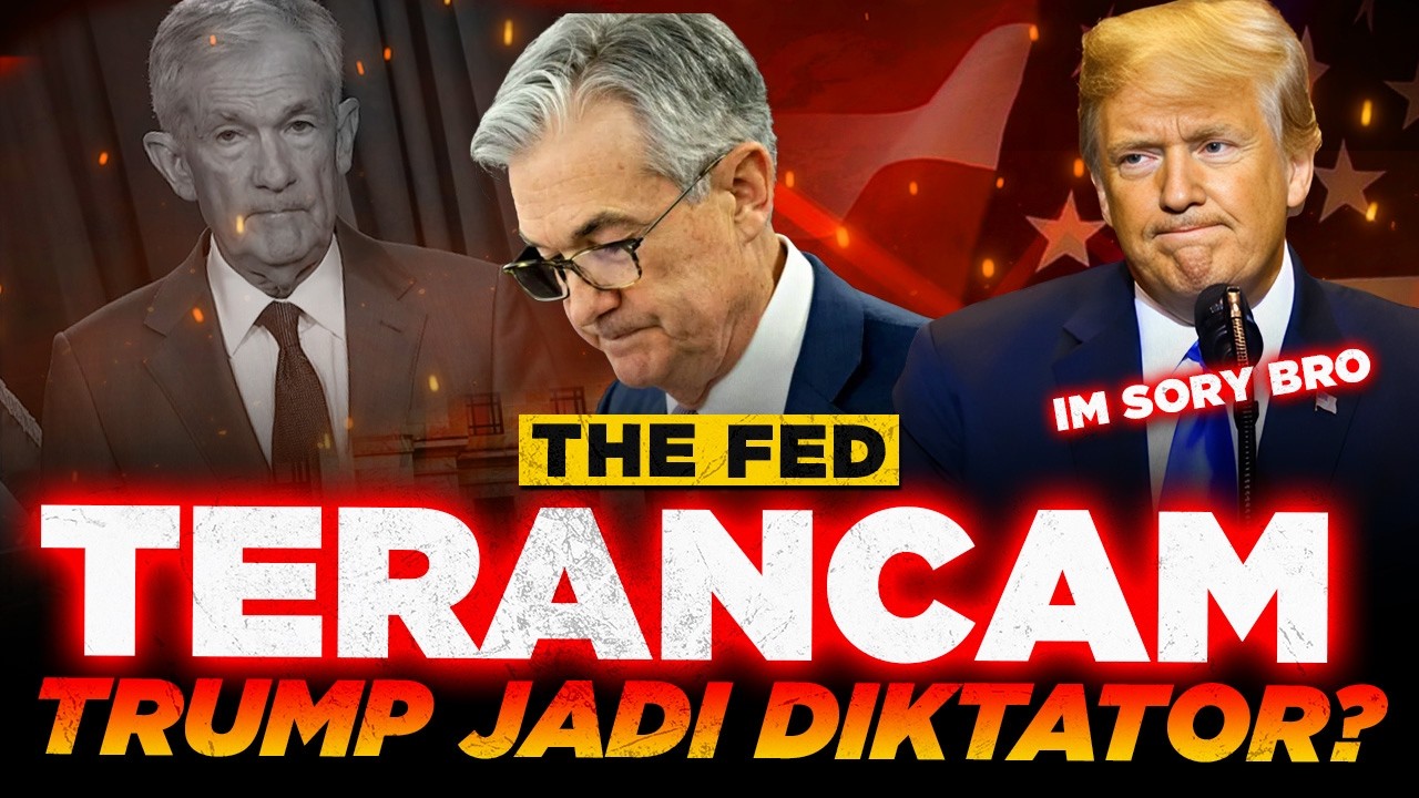 THE FED DIKRIMINALISASI‼️ JEROME POWEL Sampai MENANGIS!! Trump TERPAKSA Menangkap?
