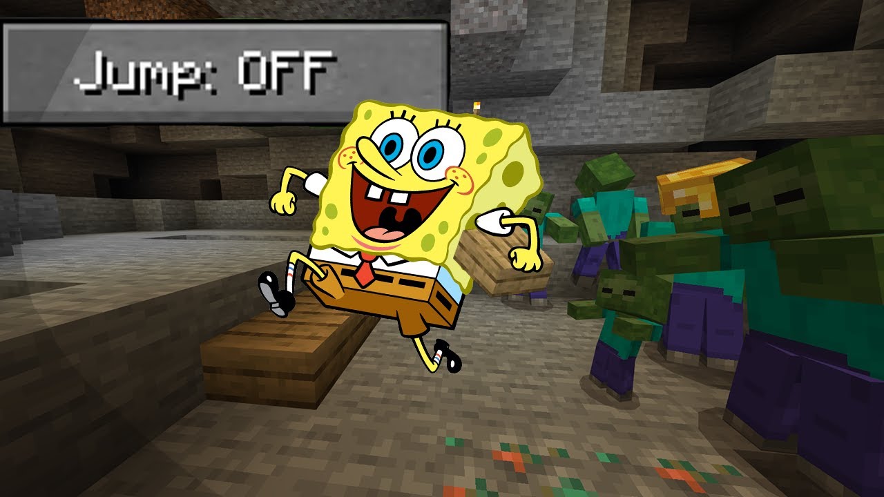 No Jumping Challenge - Minecraft
