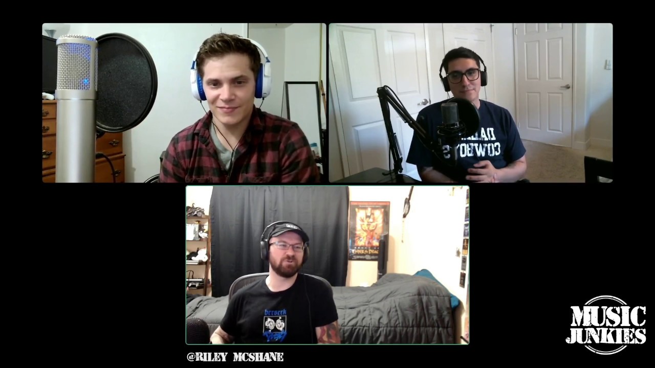 Music Junkies - Episode 14 ALLEGAEON Vocalist Riley McShane