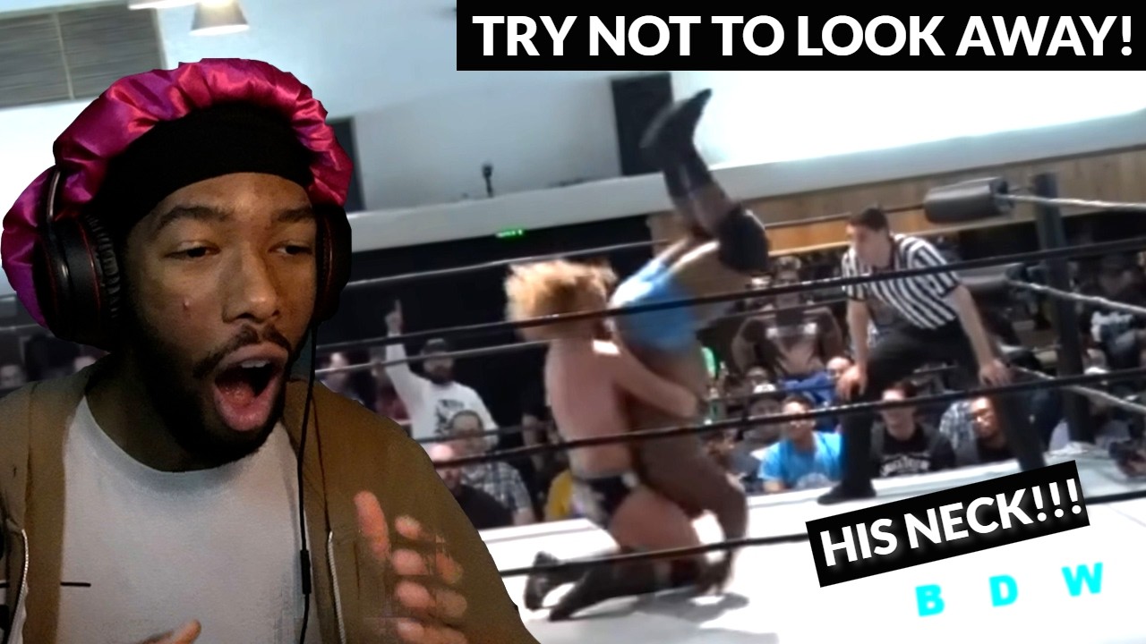 Reacting to [Pro Wrestling (Try Not to Wince or Look Away Challenge)]