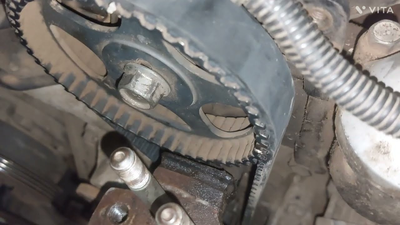 ضبط وتغيير سير الكاتينة التايمنج لسيارة هيونداى فيرنا adjust timing belt @engineeringscience