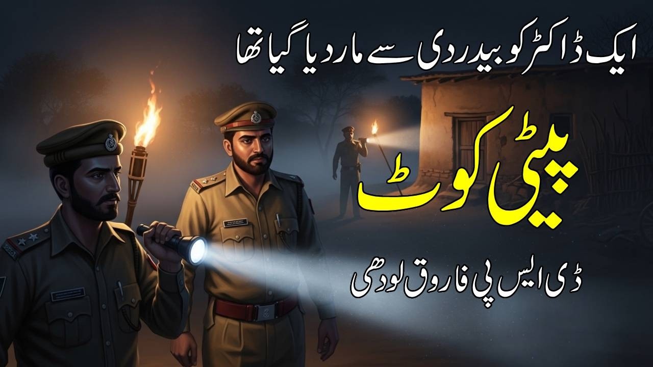 Patecoat پیٹی کوٹ | DSP Farooq Lodhi | Hairatangez Crime Story