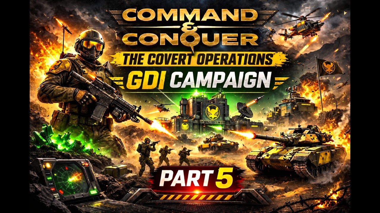 Command & Conquer: The Covert Operations – GDI Full Campaign Walkthrough (part 5)