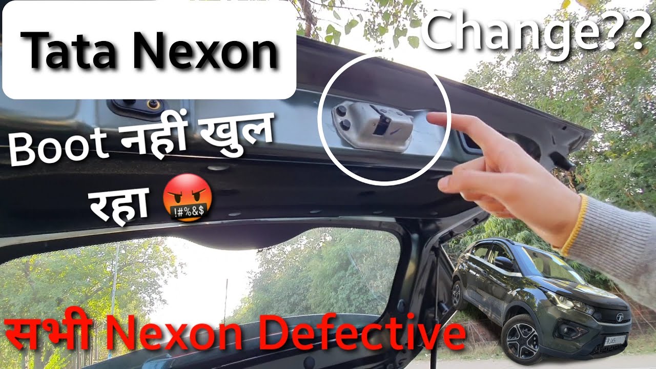 Tata Recalls Every Nexon From All Over India (Boot Lock Issue)!!!