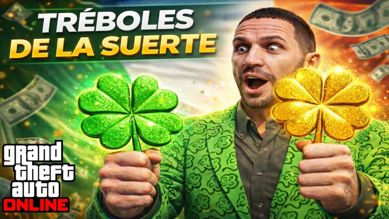 GTA Online - Localización de los 25 Tréboles de la Suerte 🍀 + Trébol Dorado (Guía Completa PS5)