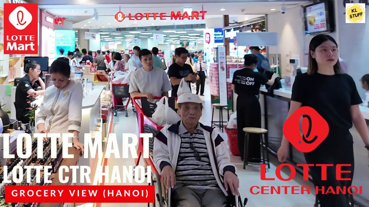 Lotte Mart @ Lotte Center Hanoi, Vietnam | Grocery Tour (2024)