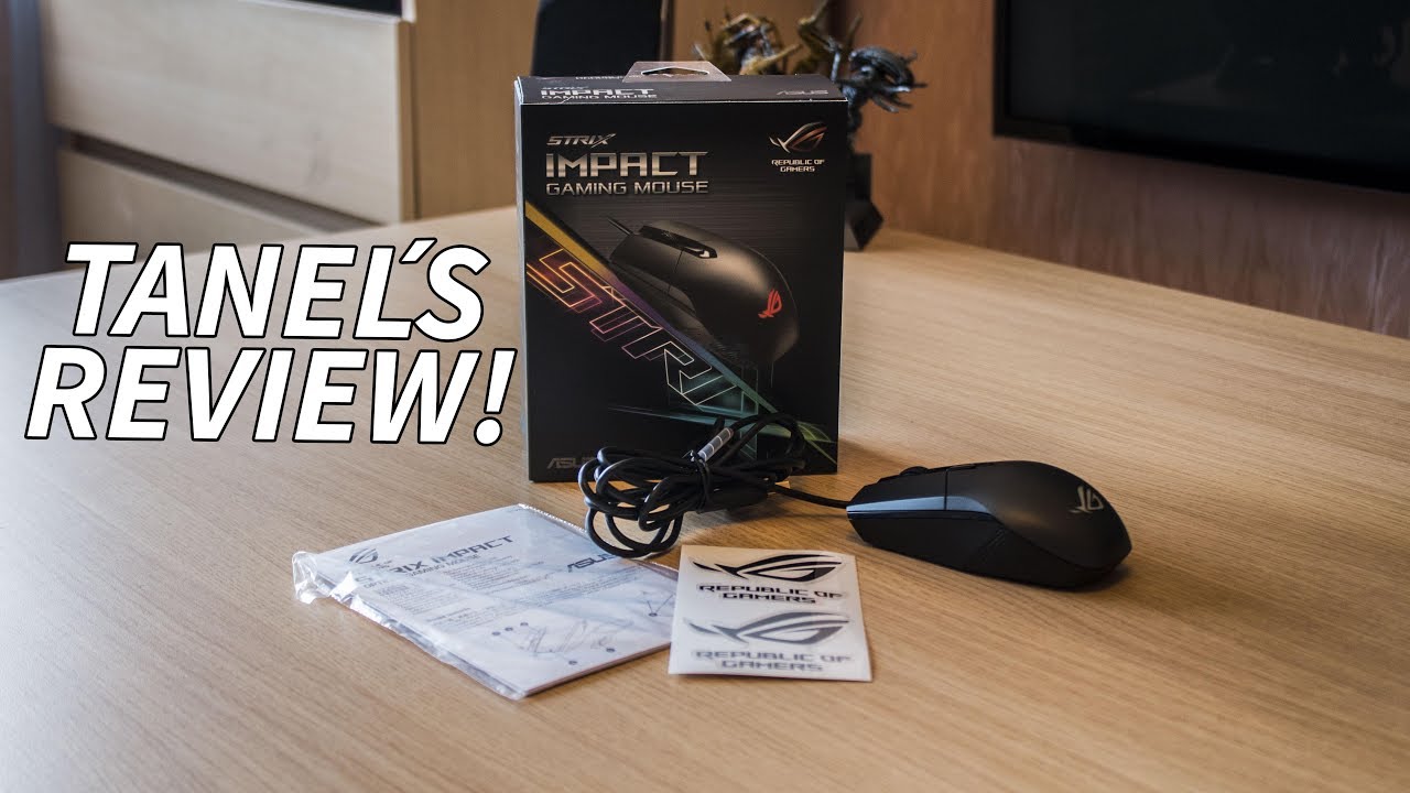 The ASUS Strix Impact Gaming Mouse Review by Tanel