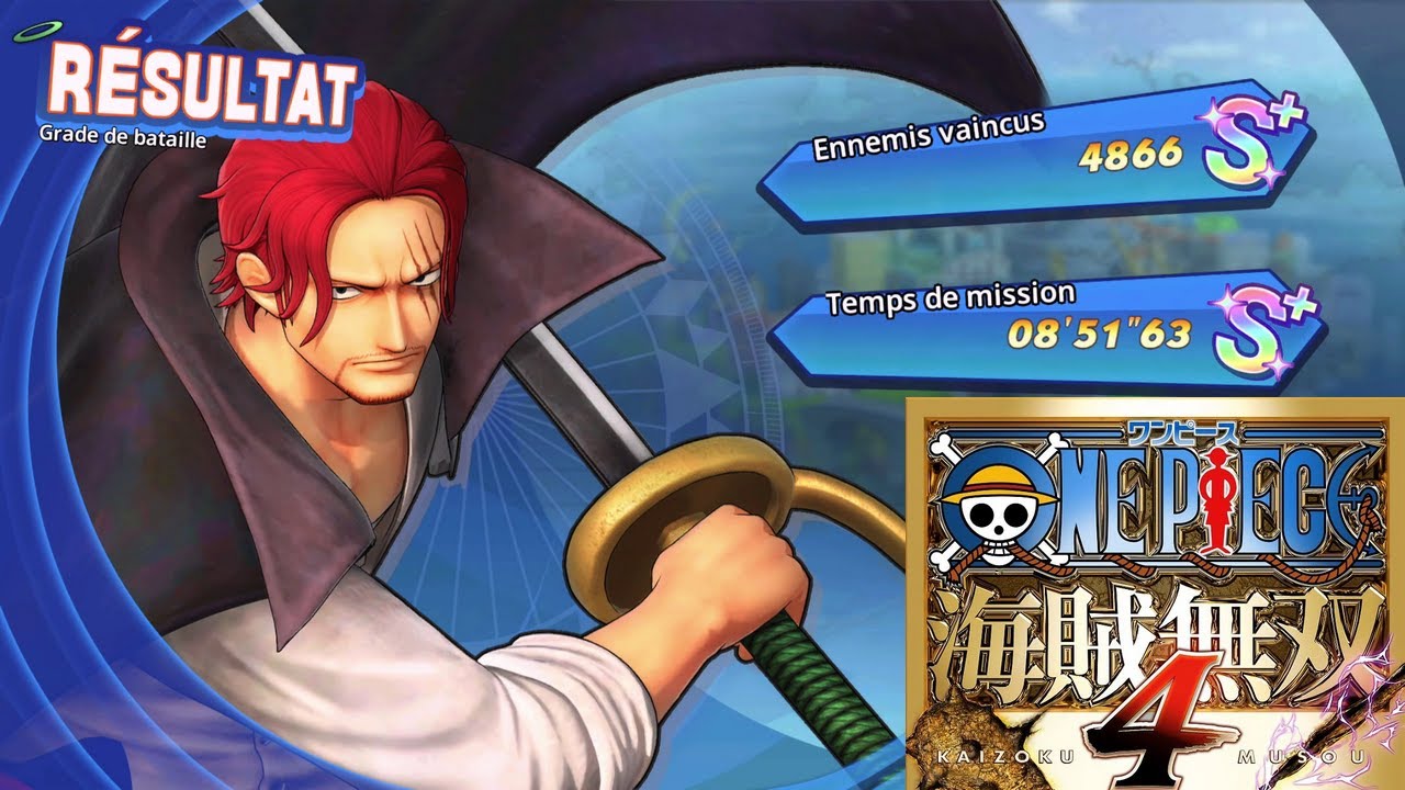 One Piece Pirate Warriors 4 - PS5 - Treasure Road - East Blue 5  with Shanks (RED)