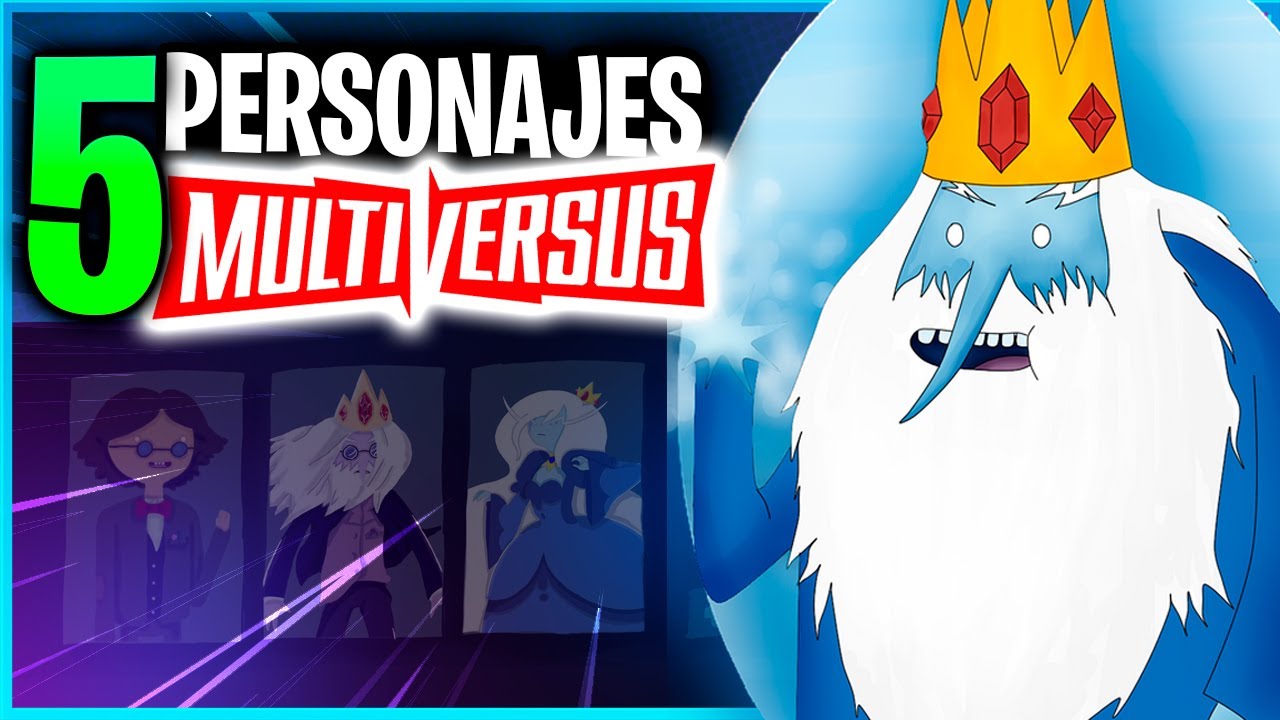 5 PERSONAJES para MULTIVERSUS