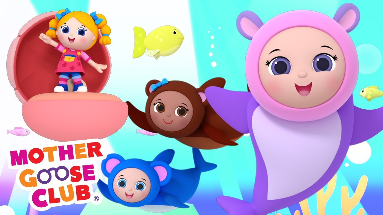 Baby Shark | Mother Goose Club Cartoons #NurseryRhymes