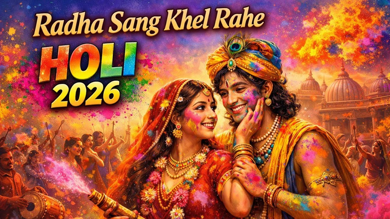 Radha Sang Khel Rahe Holi 2026 | Braj Ki  | Radha Krishna Holi Song | Barsana Vrindavan Holi Special
