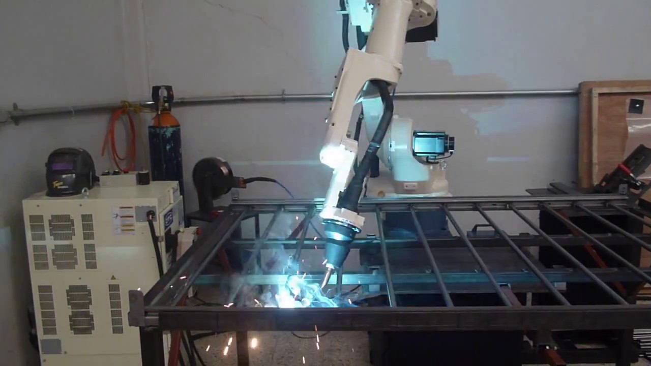 Escantillón con Soldadura Robótica OTC Daihen