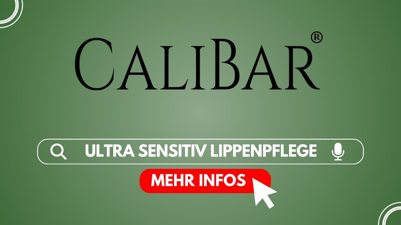 Ultra Sensitiv Lippenpflege von Calibar Naturkosmetik