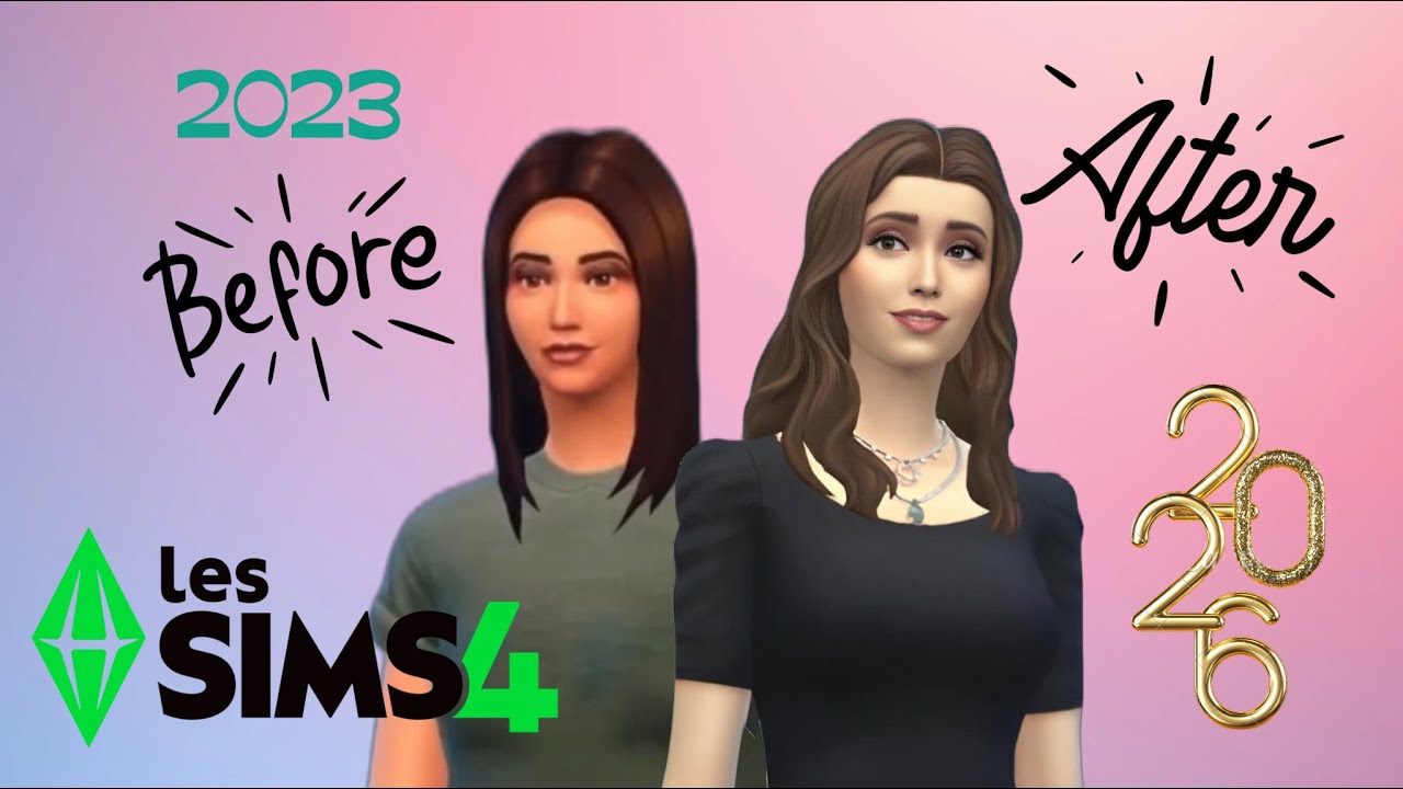 Je crée mon Simself - Sims 4