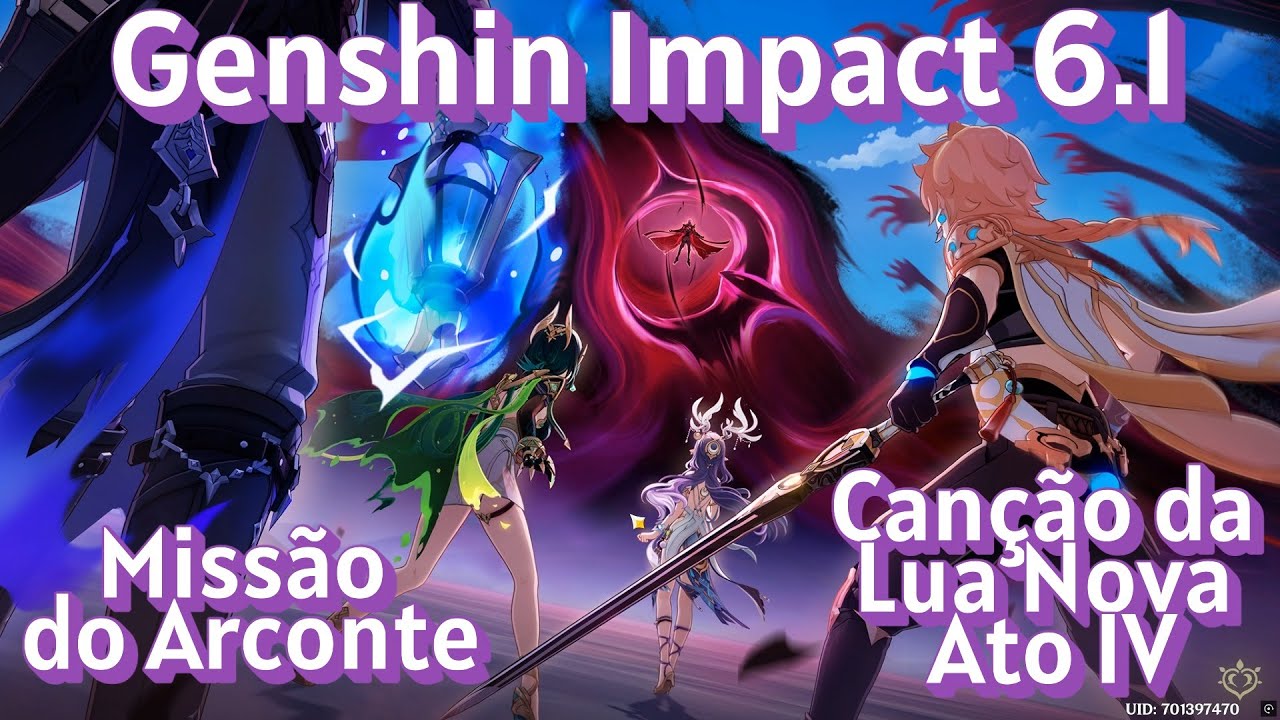 Genshin Impact 6.1 | Missão do Arconte: Canção da Lua Nova - Ato IV