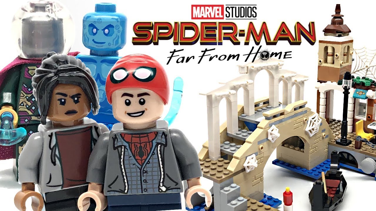 LEGO Spider-Man Far From Home Hydro-Man Attack review! 2019 set 76129!