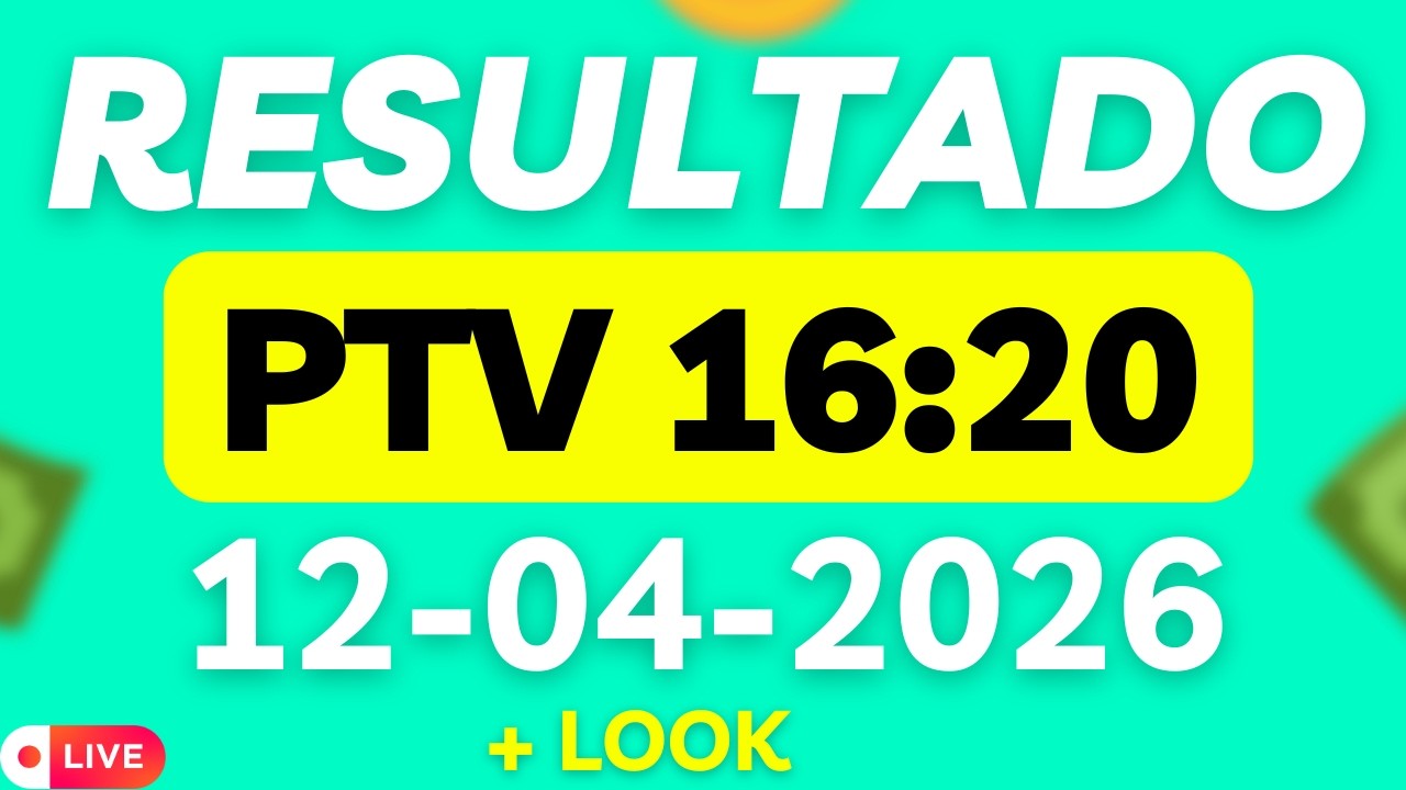 Resultado do Jogo do Bicho | Ao Vivo  -PTV- 16:20H