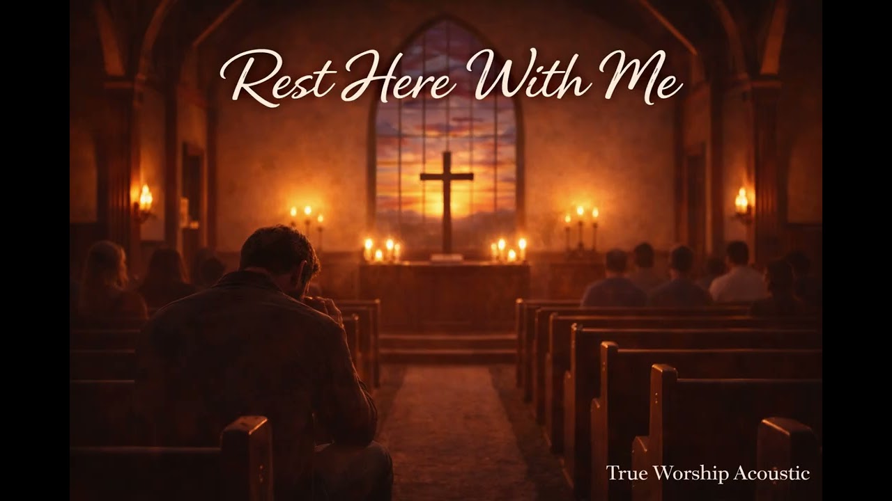 Rest Here With Me | Deep Acoustic Worship for Evening Prayer