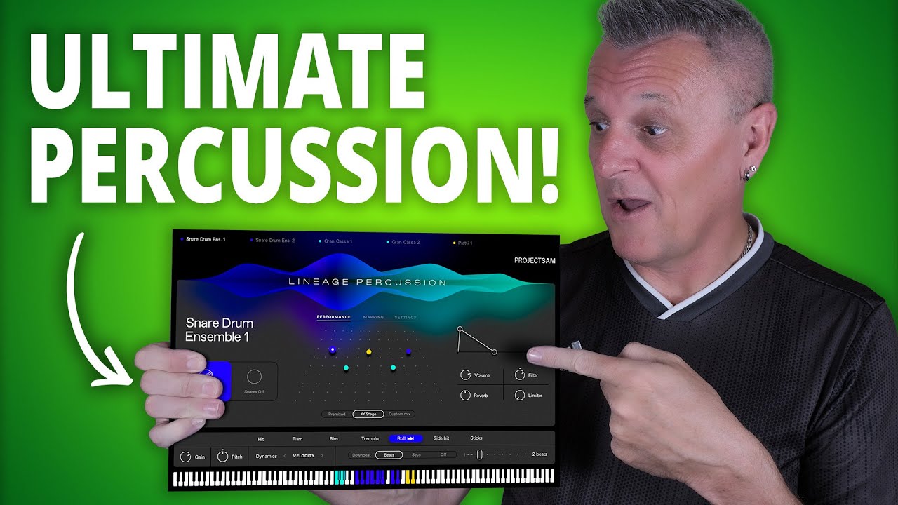 ProjectSAM Lineage Percussion DEMO!