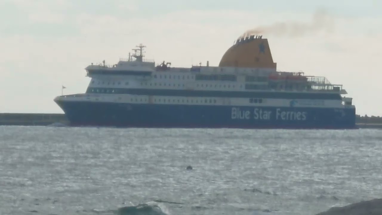 Αναχώρηση blue star patmos 16/1/2026