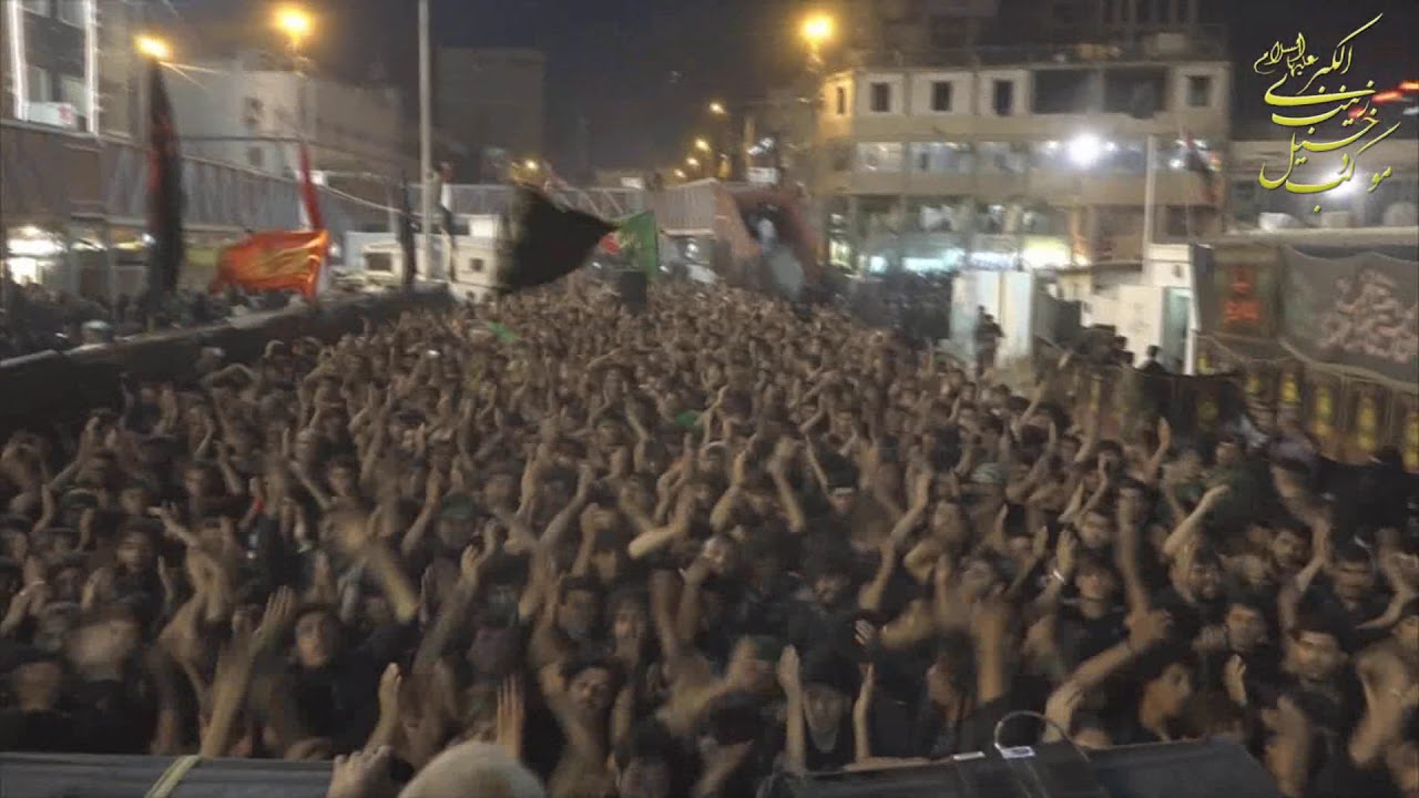 دخولية موكب دخيل زينب الكبرى عليها السلام الى كربلاء المقدسة في ليلة 20 صفر 1440