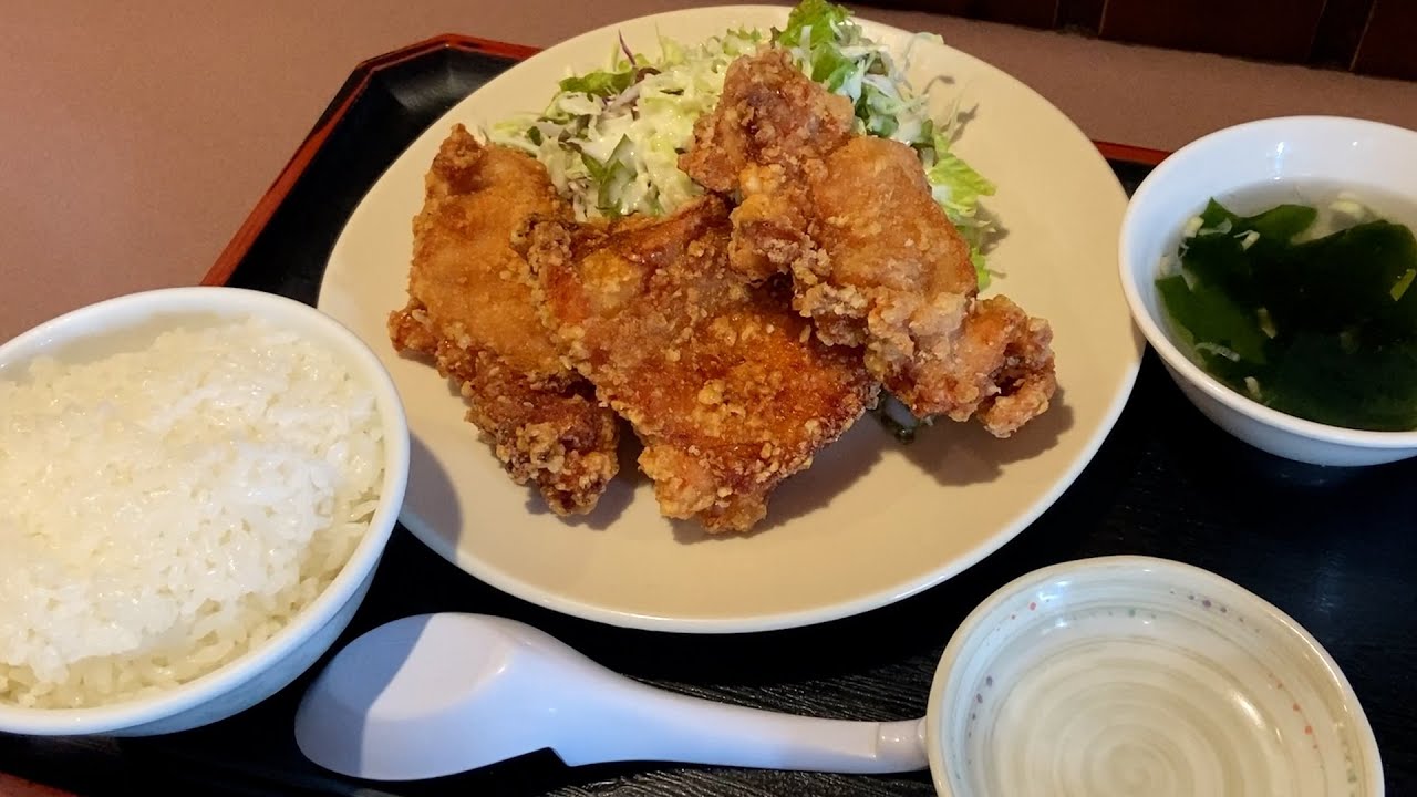 札幌東区にあるからあげの有名店でいただく大きくアツアツサクサクなからあげ定食/中華食堂サウスヴィラ(南苑)【北海道札幌グルメ】