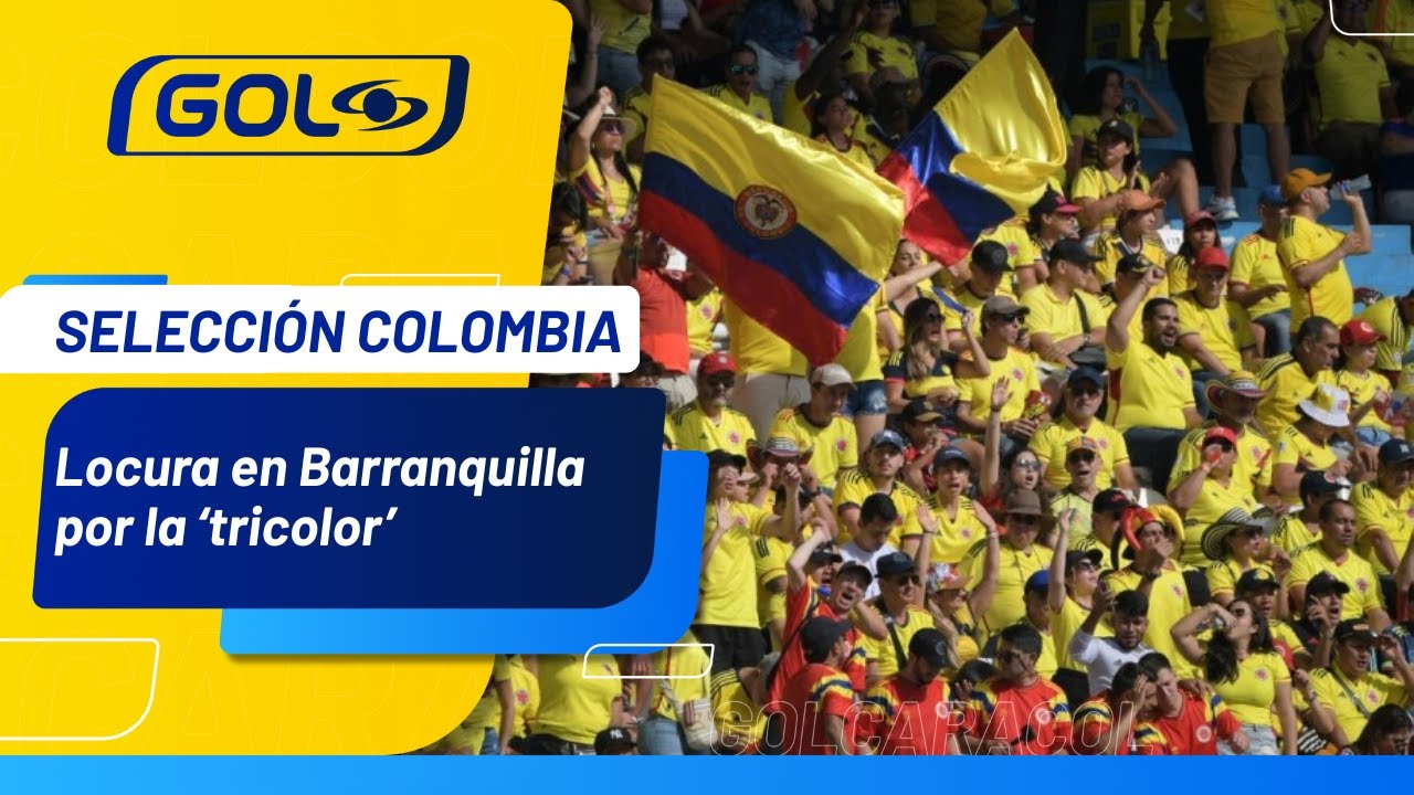 🥳🇨🇴⚽ Una fiesta total en Barranquilla. Amor y afecto hacia los jugadores de Selección Colombia