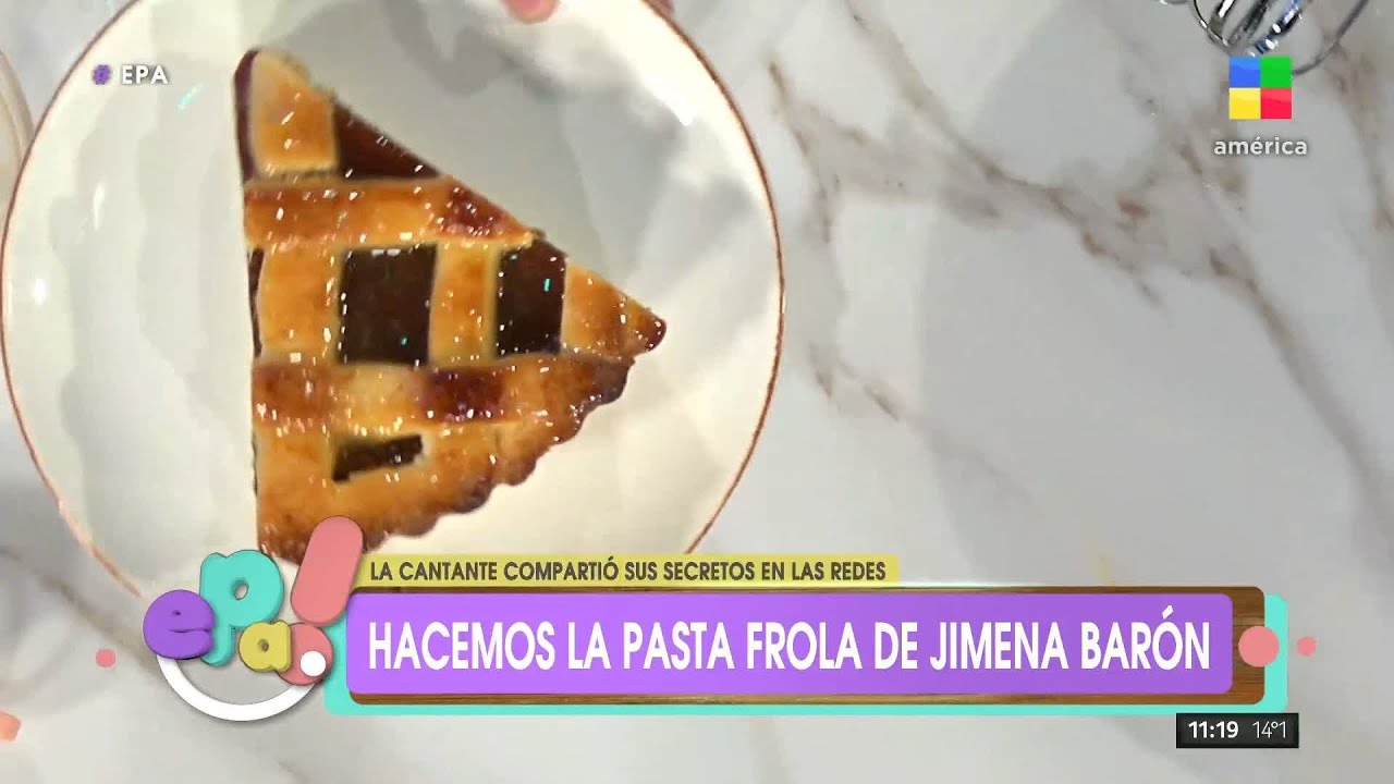 Viernes fr&iacute;o: Santi Del Azar hace pasta frola