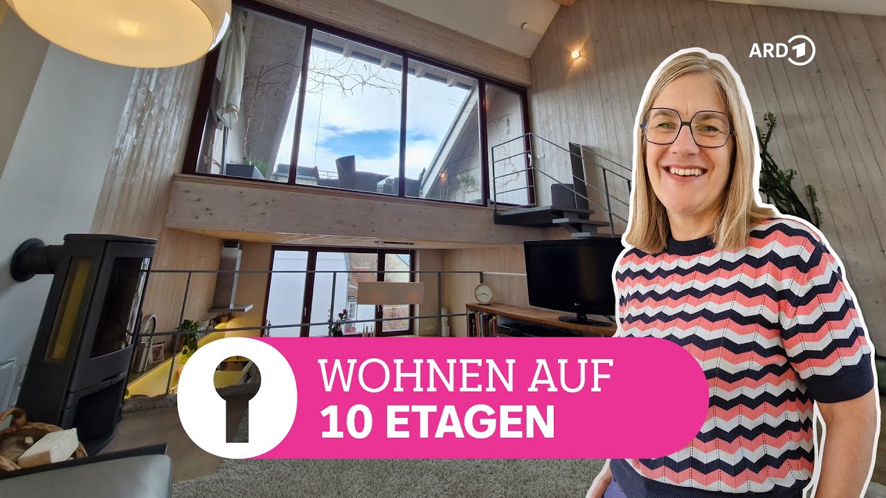Traumhaus auf 58 m²: Split-Level-Haus mitten in Erfurt | ARD Room Tour
