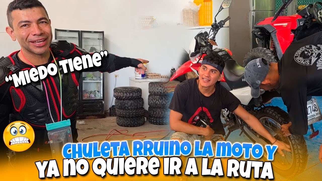 Nos vamos a una nueva ruta Camino hacia ATACO EN MOTOS | Chuleta no quiere ir por miedo..