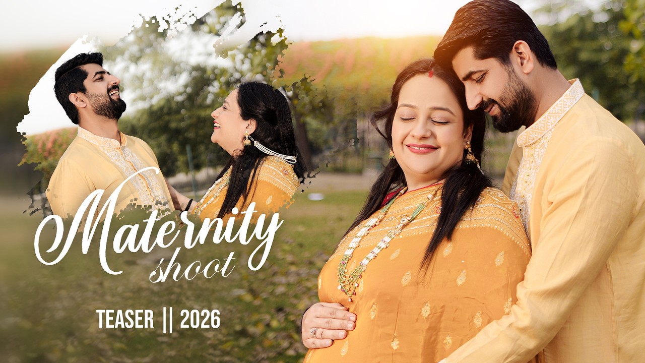 Ashima Batra Maternity Shoot Panipat | Best Pregnancy Shoot Faridabad | Maternity Cinematic Video