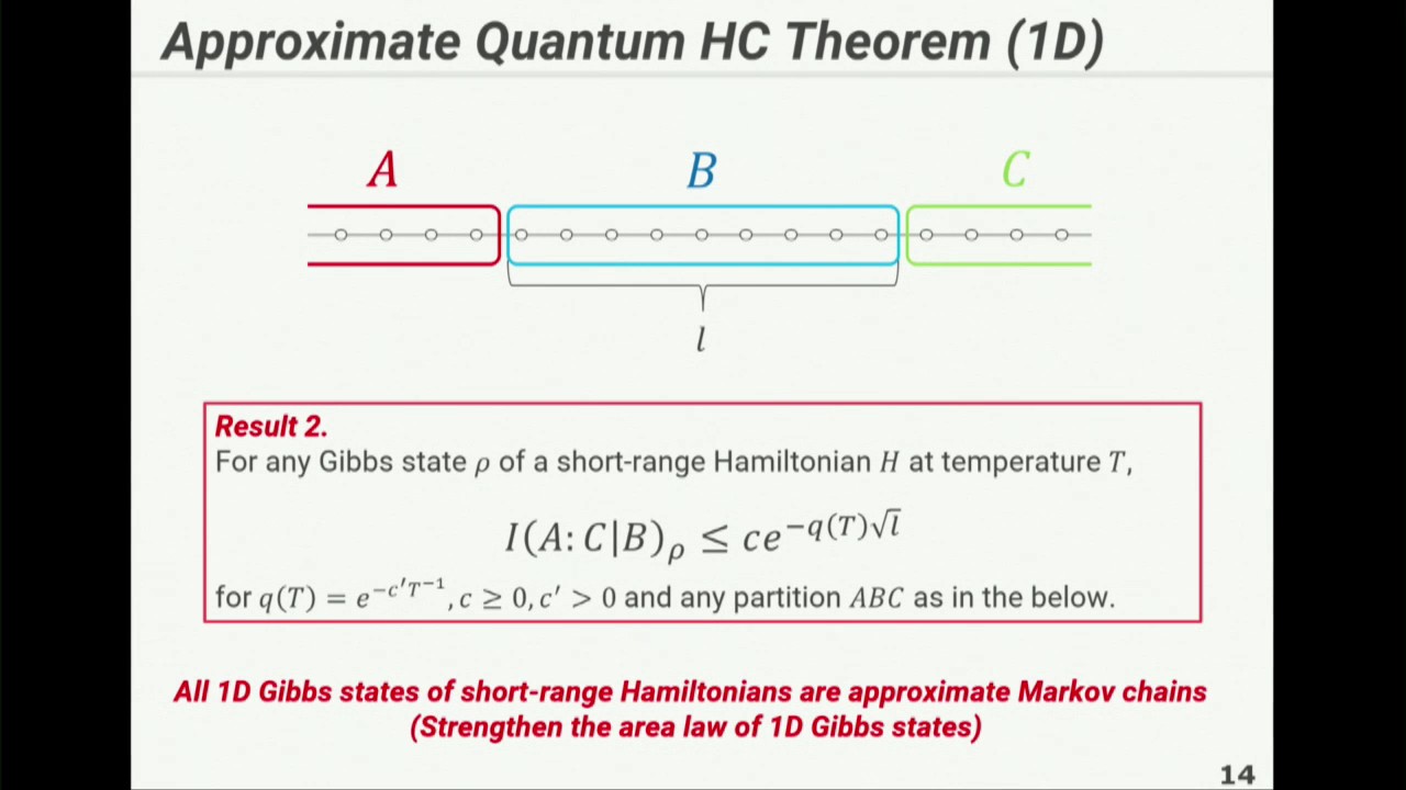 Kohtaro Kato: The thermality of quantum approximate Markov chains