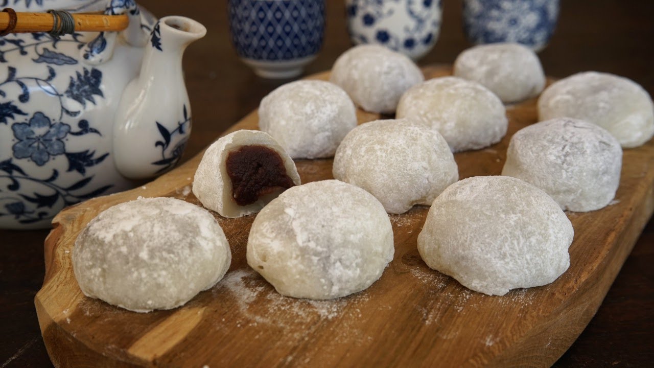 日式红豆大福   简单食谱   Morgane's