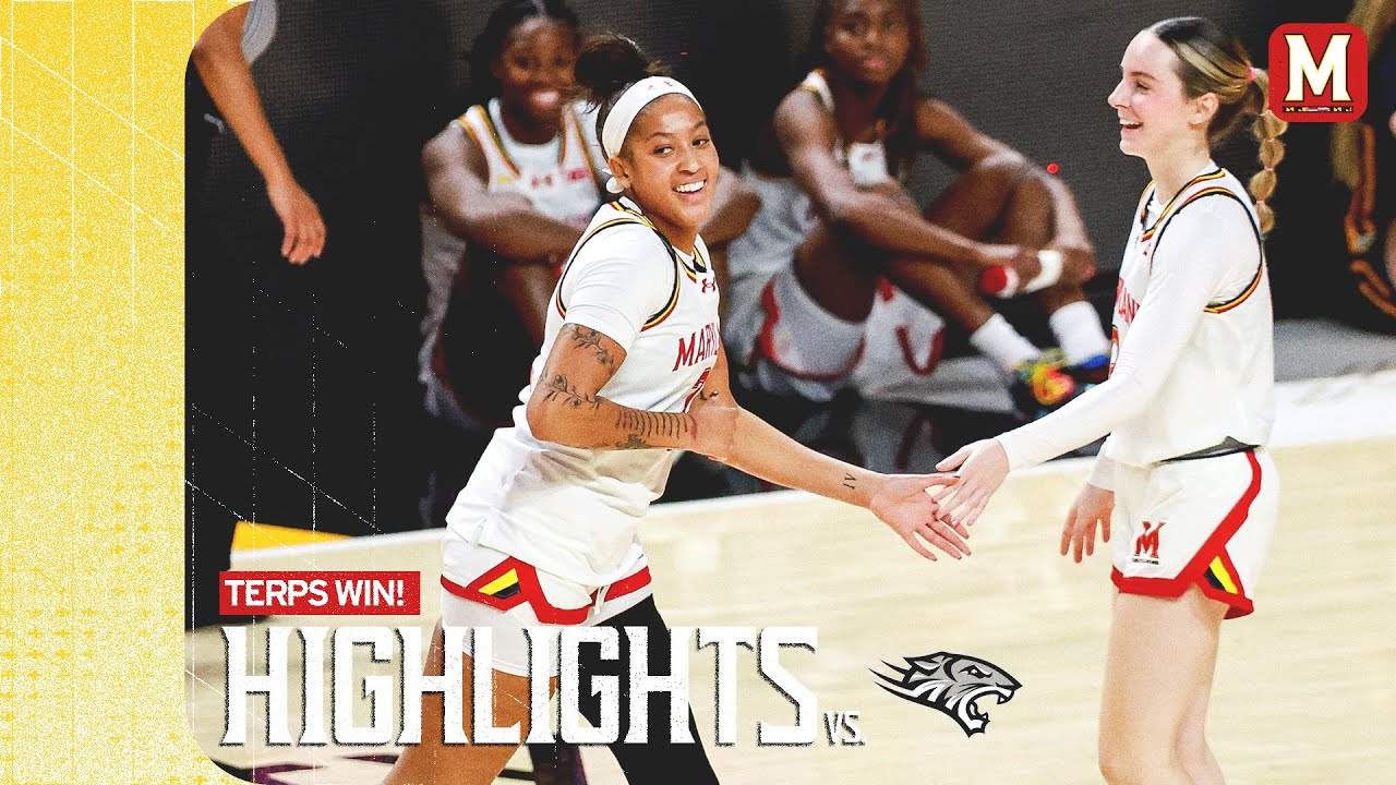 Maryland Women's Basketball Highlights | Towson