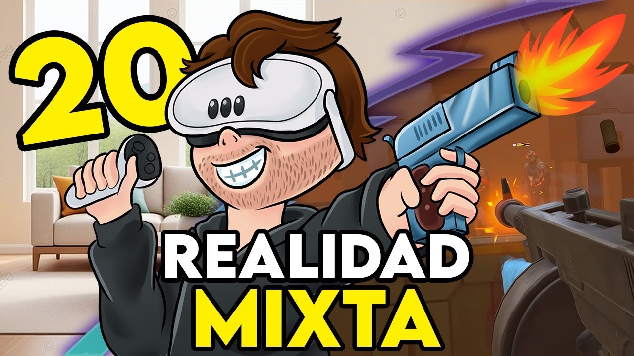 MEJORES 20 JUEGOS en REALIDAD MIXTA para META QUEST 3 🔥