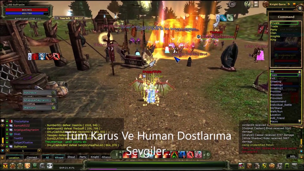 Destan SolYanIm.. Mage vs Asas Ok&ccedil;u