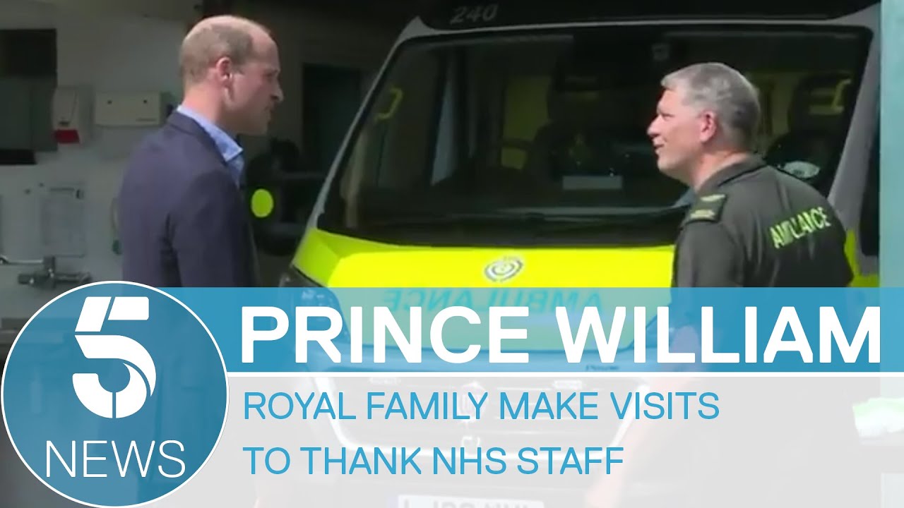 Royal family use first appearance since lockdown to thank NHS heroes | 5 News