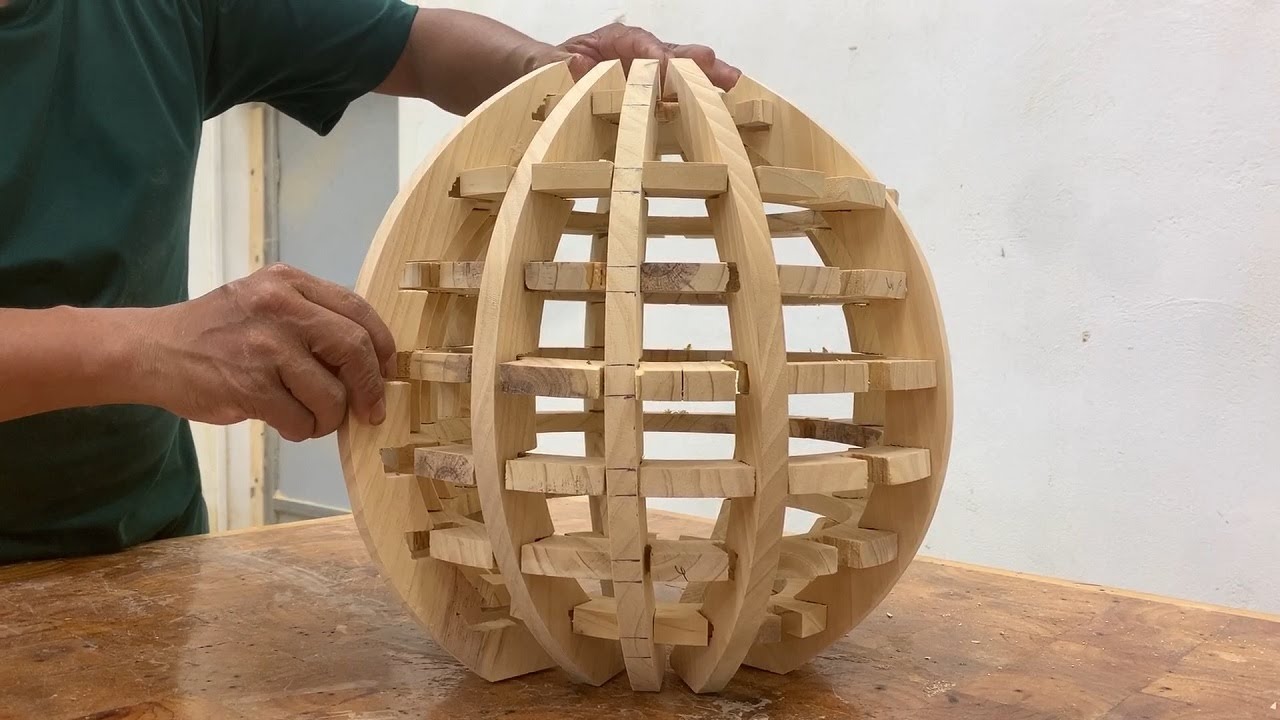 Inspire Creative Carpenter's Amazing Wood Lamp Design Ideas