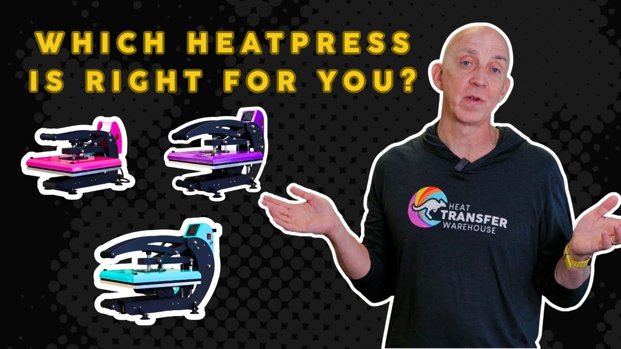 Choosing the Right HTW Heat Press: V3 vs. V3.1 vs. V3.2