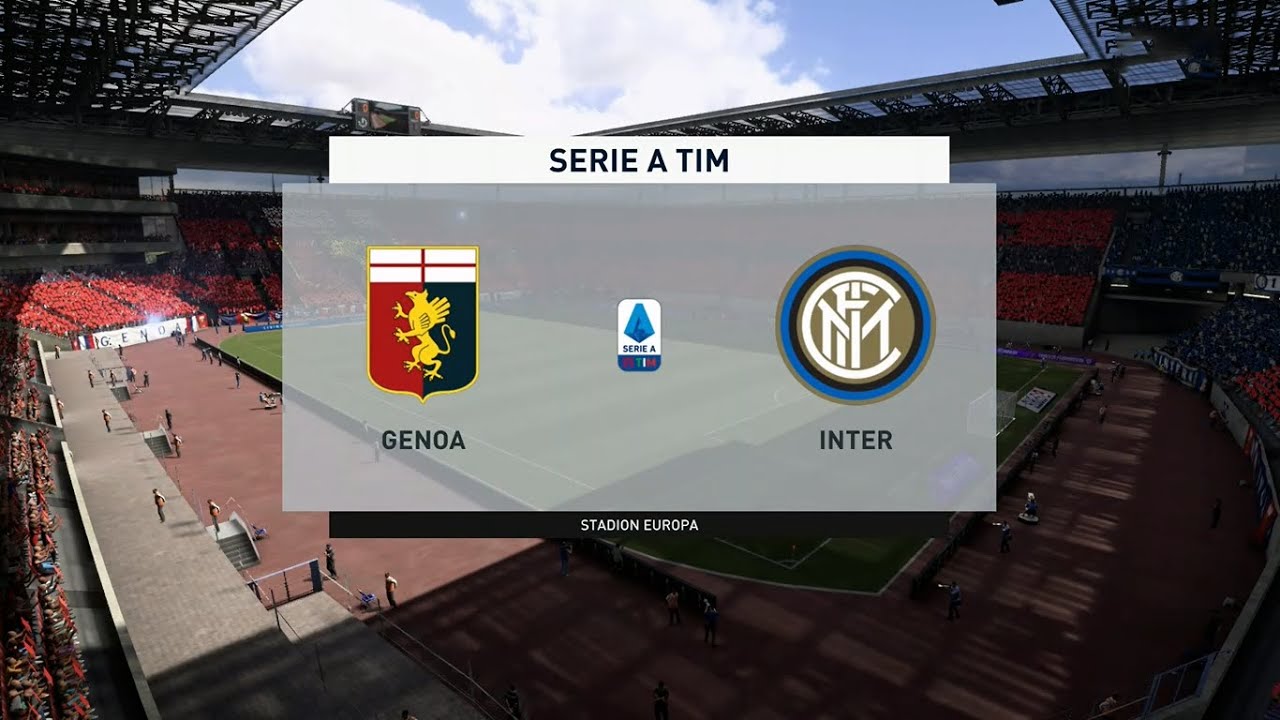 ⚽ Genoa vs Inter Milan ⚽ | Serie A (24/10/2020) | Fifa 21