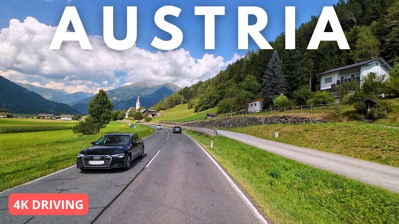 Scenic Drive in Austria from Spittal an der Drau to the Heiligenblut