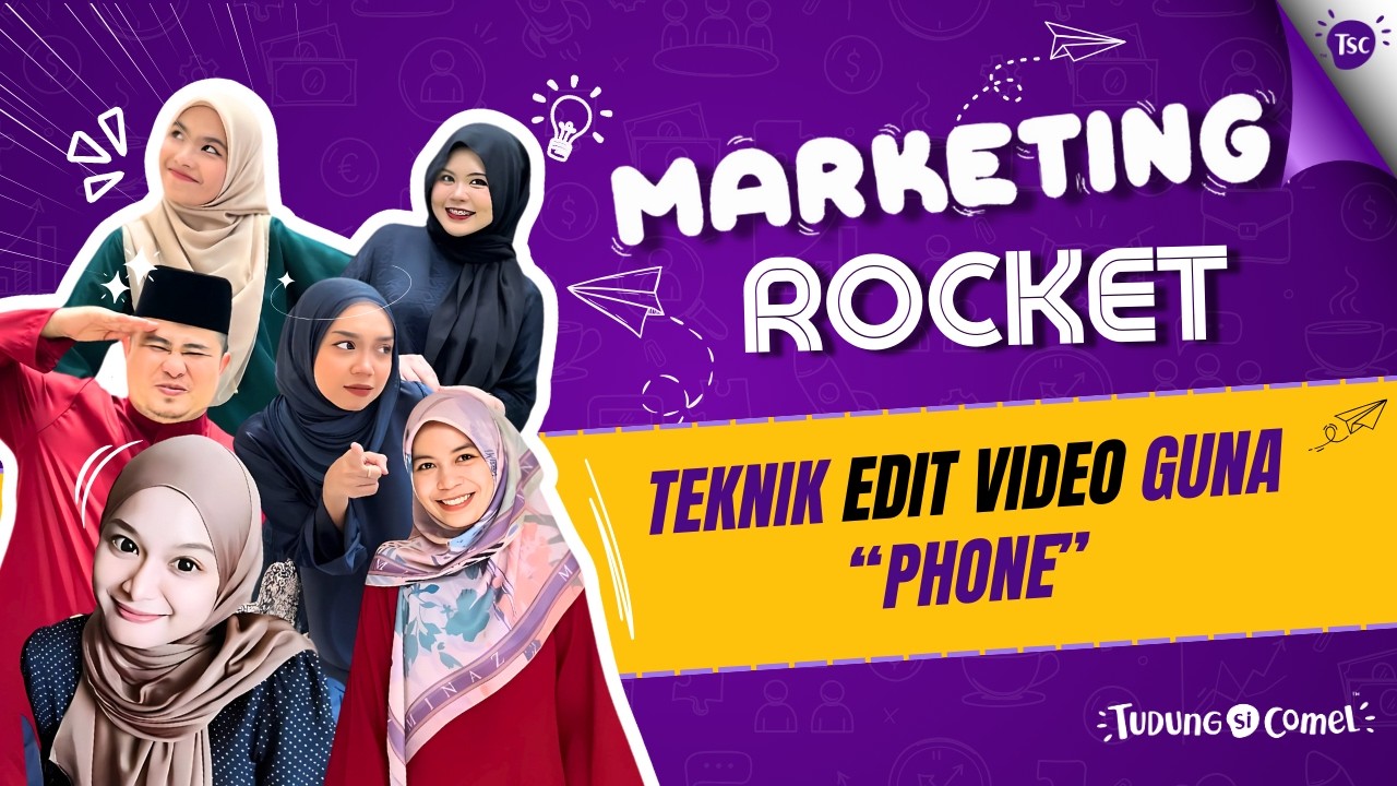 MARKETING ROCKET: Teknik Edit Video Guna Phone.