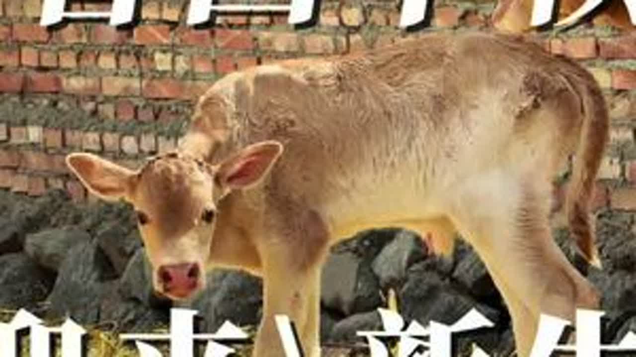 青格勒中转场新生一头小牛，从第二胎开始鲁西和红种牛结合，明年可以生H L小牛，管理是一种实践，其本质再于行，而不再于知