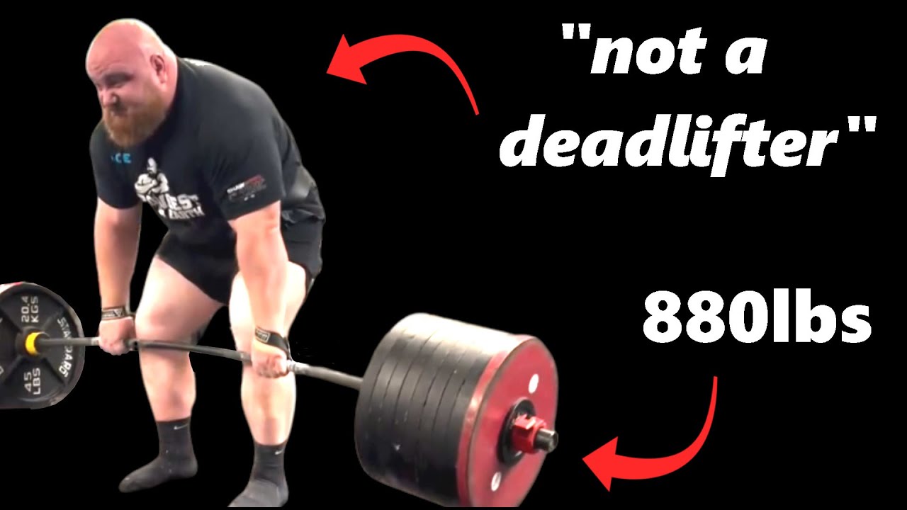 The BEST Deadlift Exercises Used by Strongman MUTANT @Lucas Hatton on His Way to a 1000lb Pull.