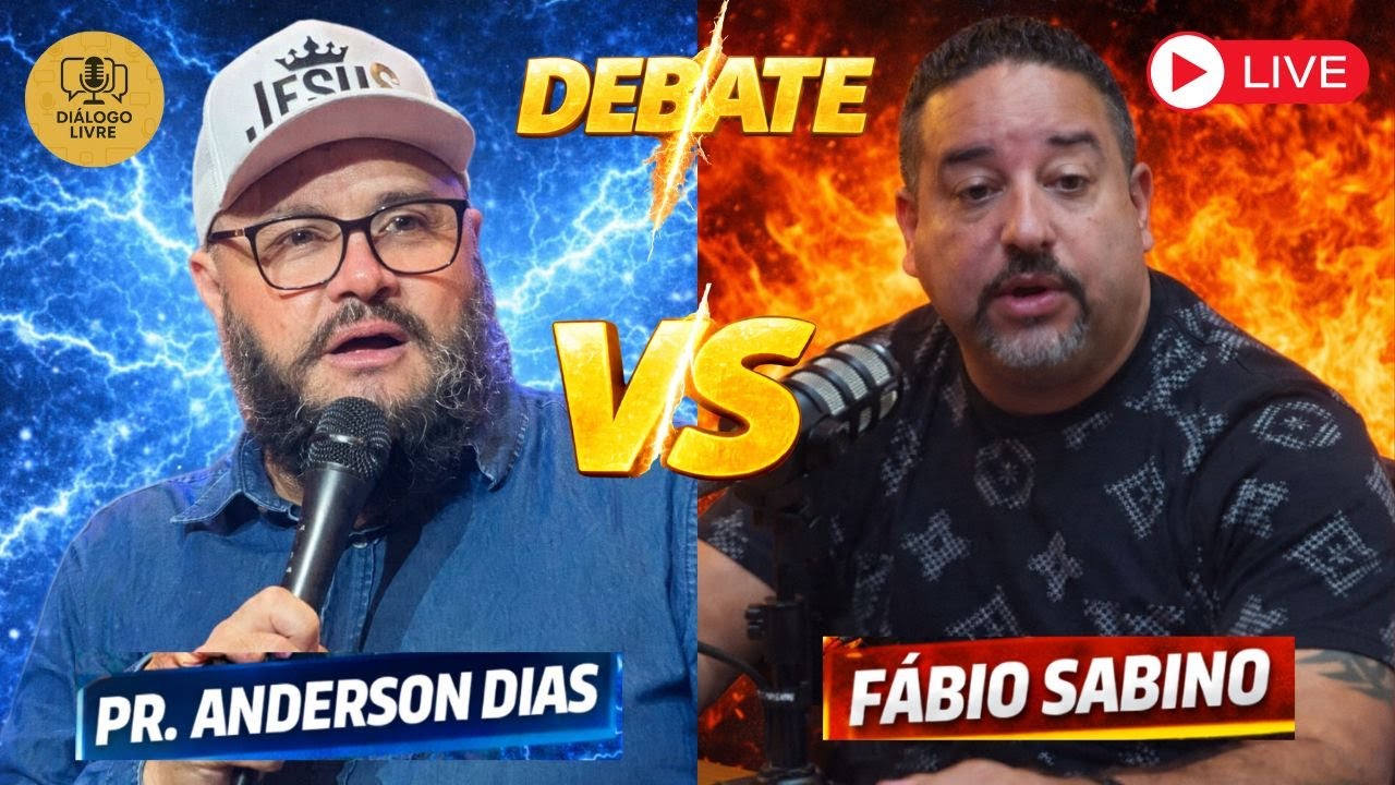 🔥 DEBATE : ONDE ESTÁ JESUS NO ANTIGO TESTAMENTO? | FÁBIO SABINO 🆚 PASTOR ANDERSON DIAS!!