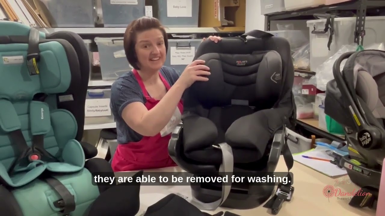How to remove car seat covers for washing